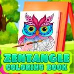 Zentangle Coloring Book