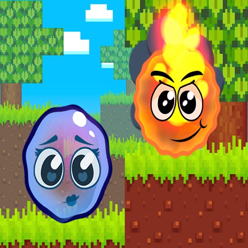 Fire Ball and Water Ball: Parkour Love Balls