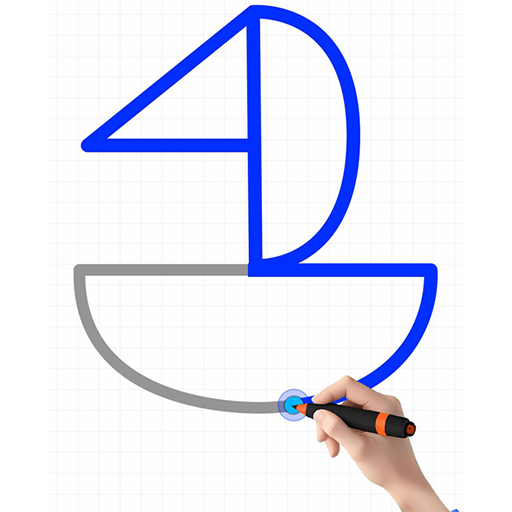 Single Line Puzzle Drawing